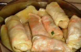 Маринованные голубцы с морковью по-корейски