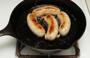 Сосиски из индейки