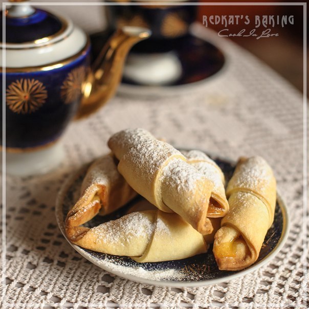 Рогалики с вареньем по бабушкиному рецепту