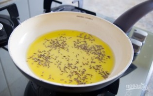 Тушеная в сковороде тыква