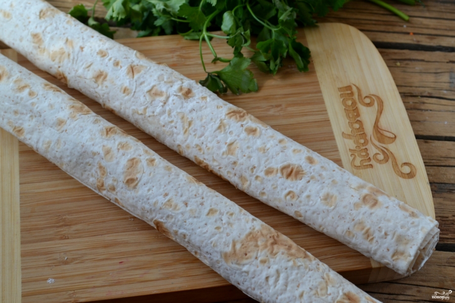 Роллы из лаваша