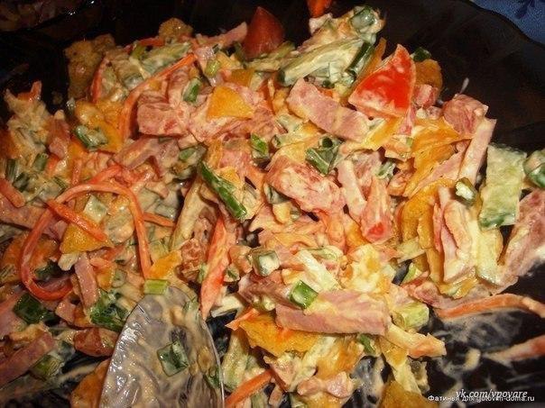 Салат "Обжорка"