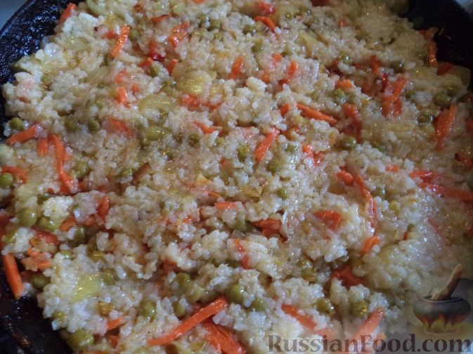 Постный рис по-монастырски