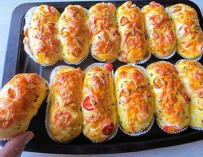 Булочки под шубкой