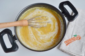 Гороховые блины с луком