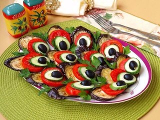 Закуска "Павлиний хвост"