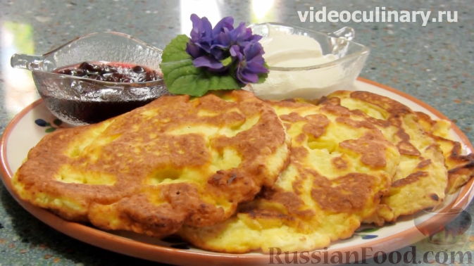 Творожные блины