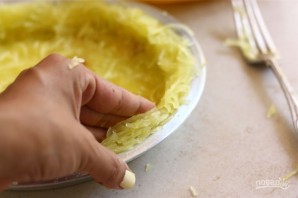 Пирог из тыквы и спаржи