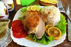 Куриные грудки "Цитрусовая весна"