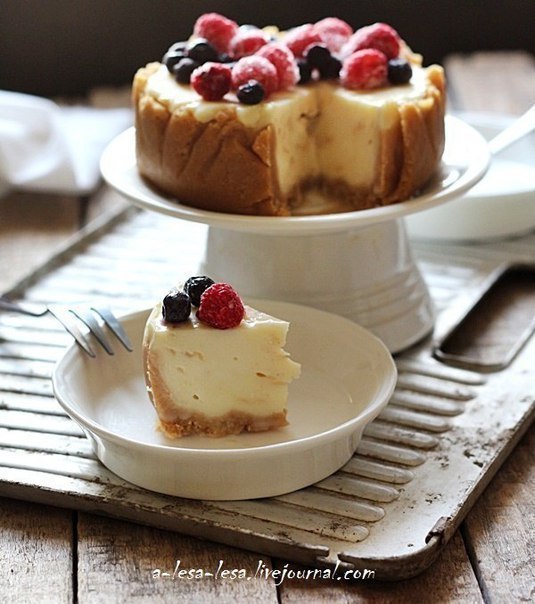 Чизкейк с карамелью