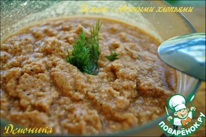 Гаспачо с овсяными хлопьями