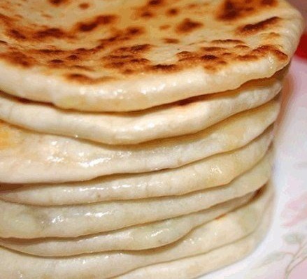 Хичины с сыром и зеленью