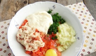 Рыбные котлеты с плавленым сыром