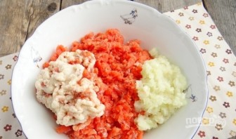 Рыбные котлеты с плавленым сыром