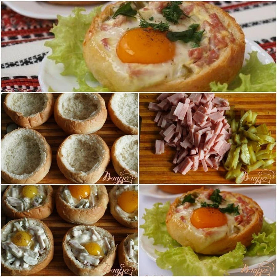 Закусочные булочки