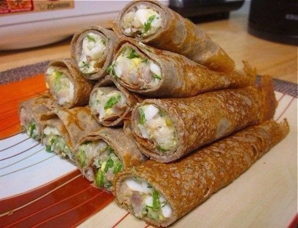 15 самых вкусных начинок для блинчиков