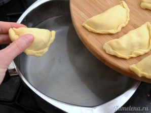 Вареники с салом и картошкой