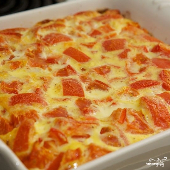 Яичница в духовке