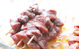 Шашлык в вине