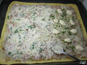 Пирог с минтаем