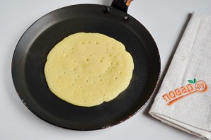 Гороховые блины с луком