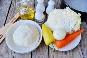 Пирог с капустой (мастер-класс)
