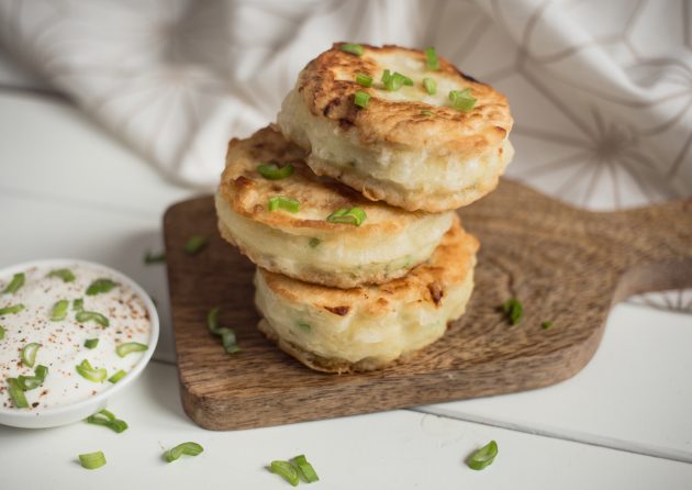 Рецепт воздушных картофельных оладий