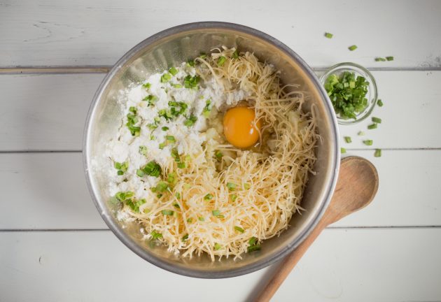 Рецепт воздушных картофельных оладий