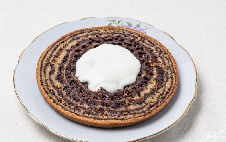 Ореховый торт в мультиварке