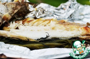 Рыба, запеченная в фольге