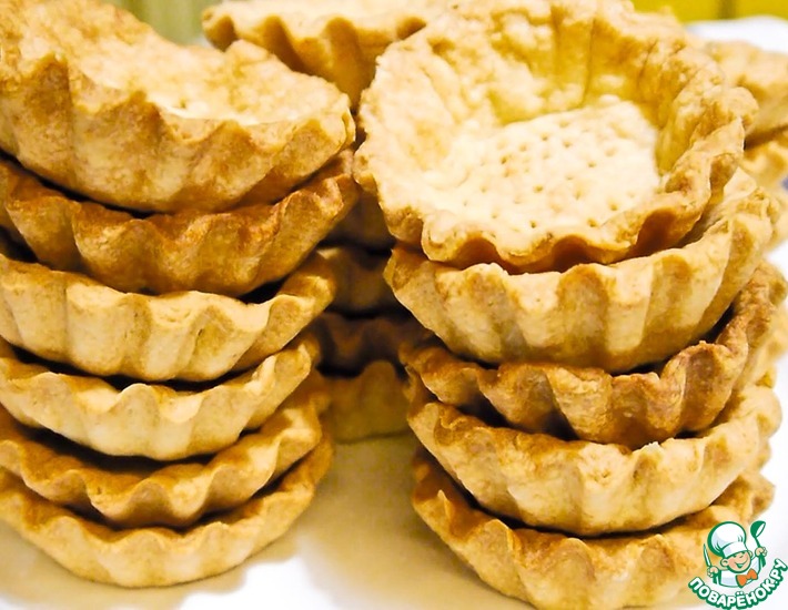 Тарталетки без яиц на водке