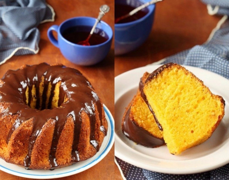 Морковный кекс