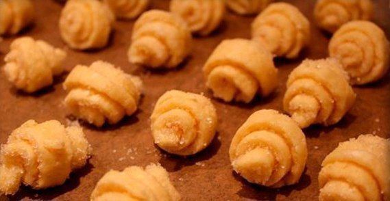 Завитушки из творога