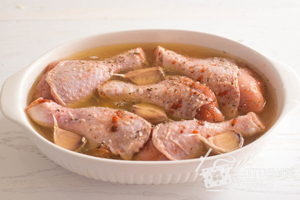 Курица с рисом в духовке (всегда рассыпчатый рис)