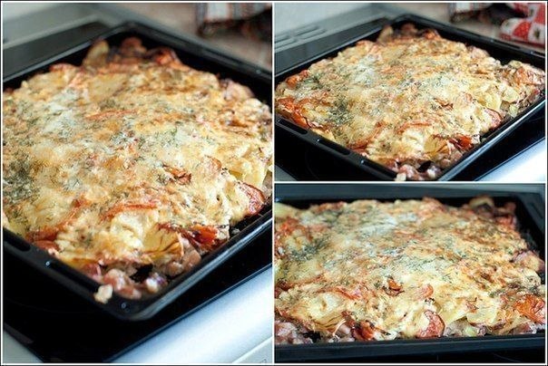 Мясо "под шубой"